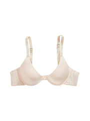 Angela Smooth Cup, Deep-Plunge, Petite, Contoured Push-Up, T-shirt Bra