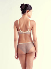 Kymber Contoured Bra, Petite, Push-Up, Deep-Plunge, Molded Cups, Lace