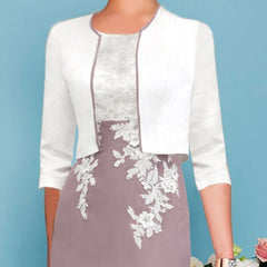 Women's A Line Dress Knee Length Dress