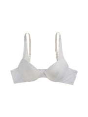 Fay Demi-Cup Bra, Petite, Contoured Cups, Smooth, Underwire, Push-Up